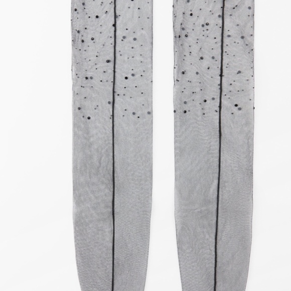 SHIMMERY TULLE SOCKS - Picture 2 of 3